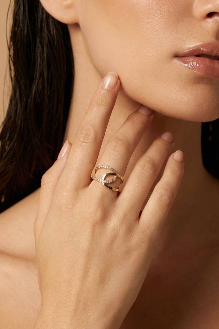 Bague en acier inoxydable 424RX361