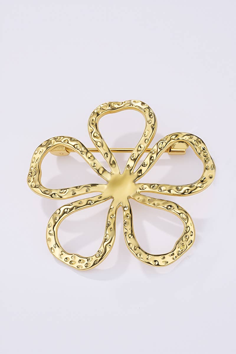 Stainless steel brooch BHYRX108