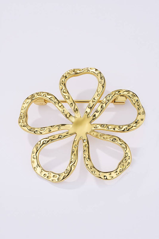 Stainless steel brooch BHYRX108