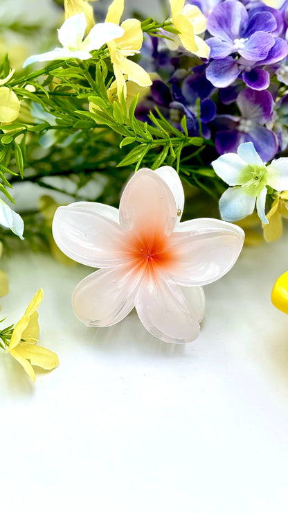YH34 flower hair clip