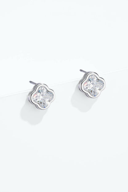 Boucles d'oreille en acier inoxydable 124AQ572