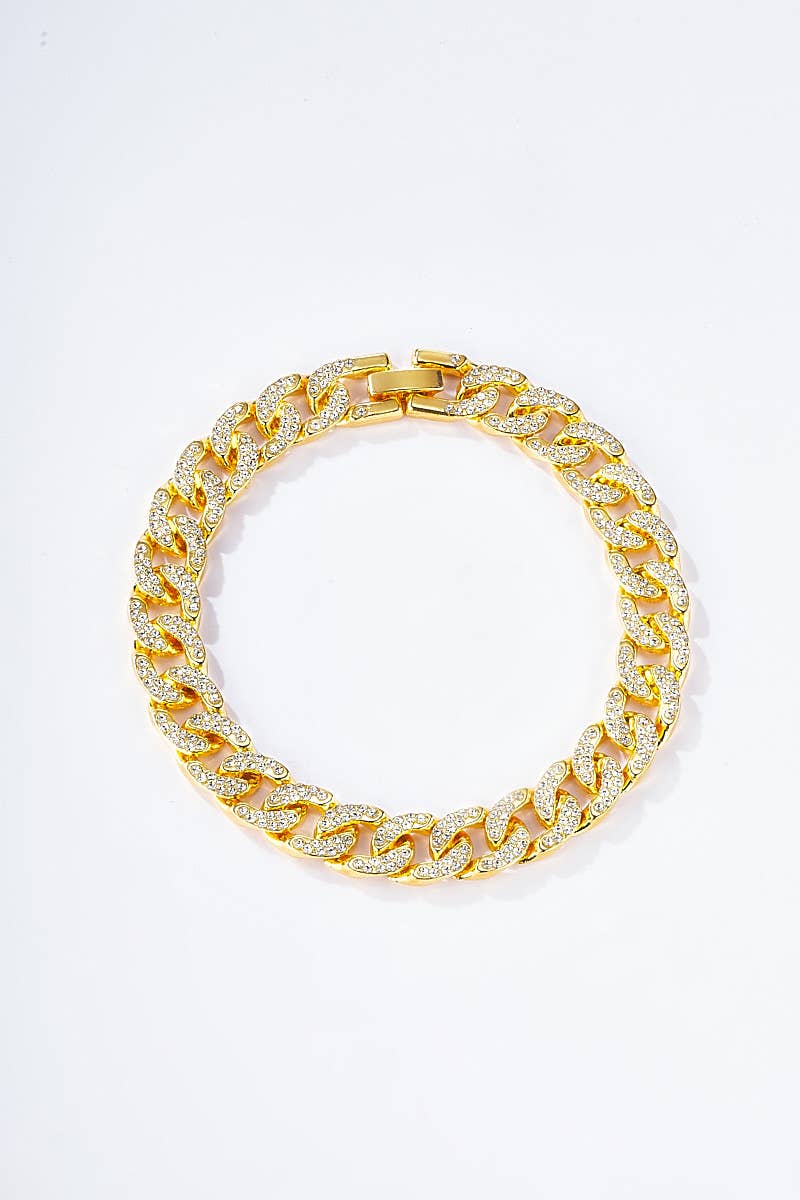 324KL02 alloy bracelet