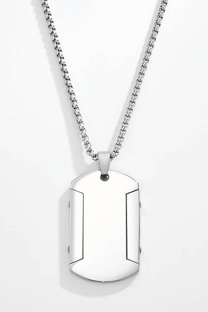 Collier en acier inoxydable 224OP07