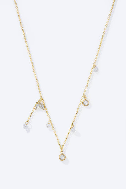 Stainless steel chain necklace 224AQ289