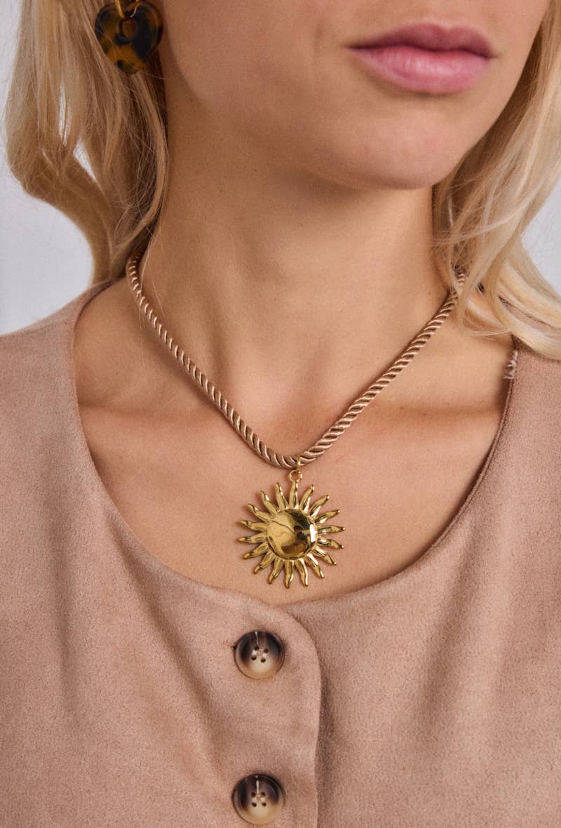 Stainless steel necklace 224AQ168