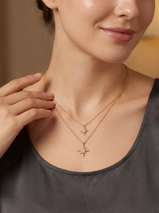 224AQ223 stainless steel necklaces