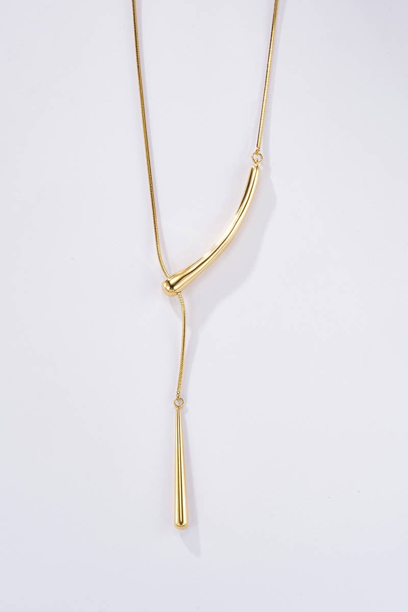 Stainless steel necklace 224AQ184