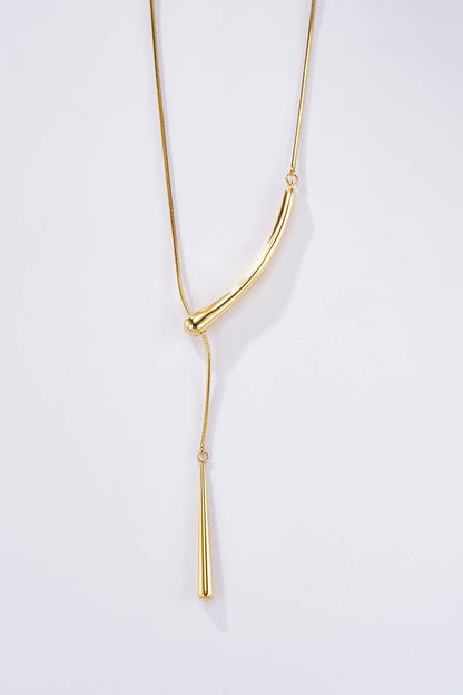 Stainless steel necklace 224AQ184