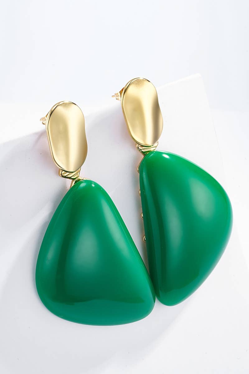 Boucles d'oreilles en acier inoxydable 124CP02
