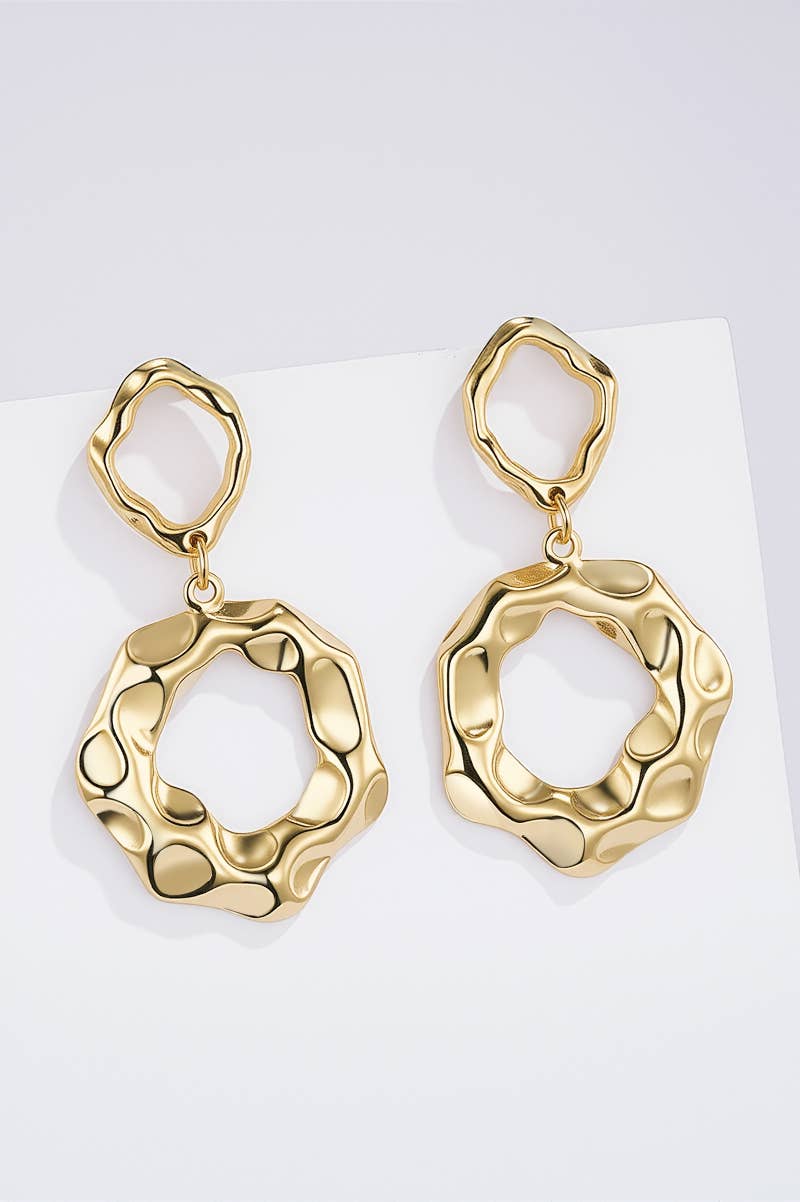 Stainless steel earrings 124RX277