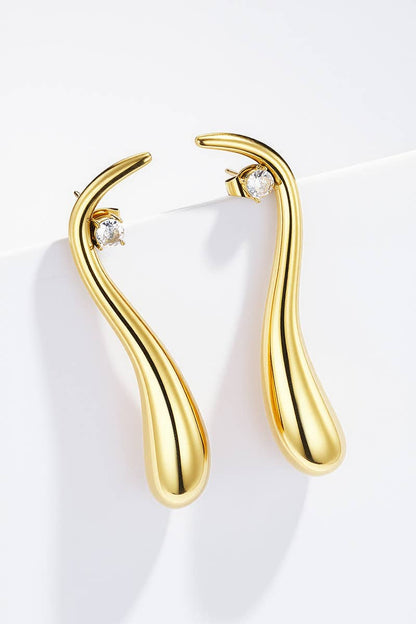 Stainless steel earrings 124CA41