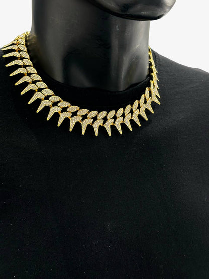 224KL25S-1 alloy necklace