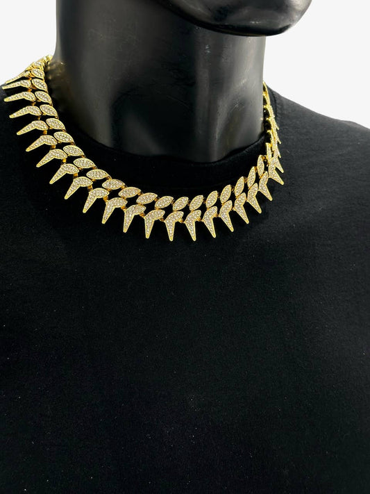 224KL25S-1 alloy necklace