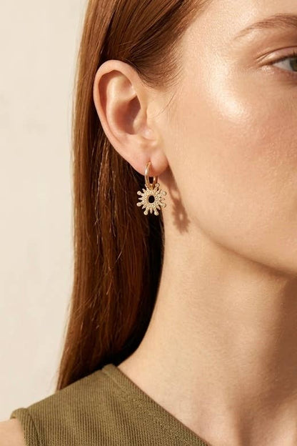 Boucles d'oreilles en acier inoxydable 124YTG02