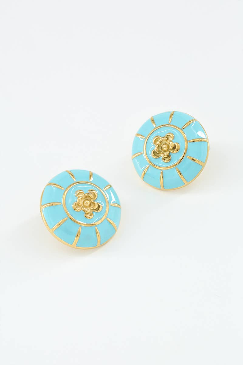 Boucles d'oreilles en acier inoxydable 124YC55