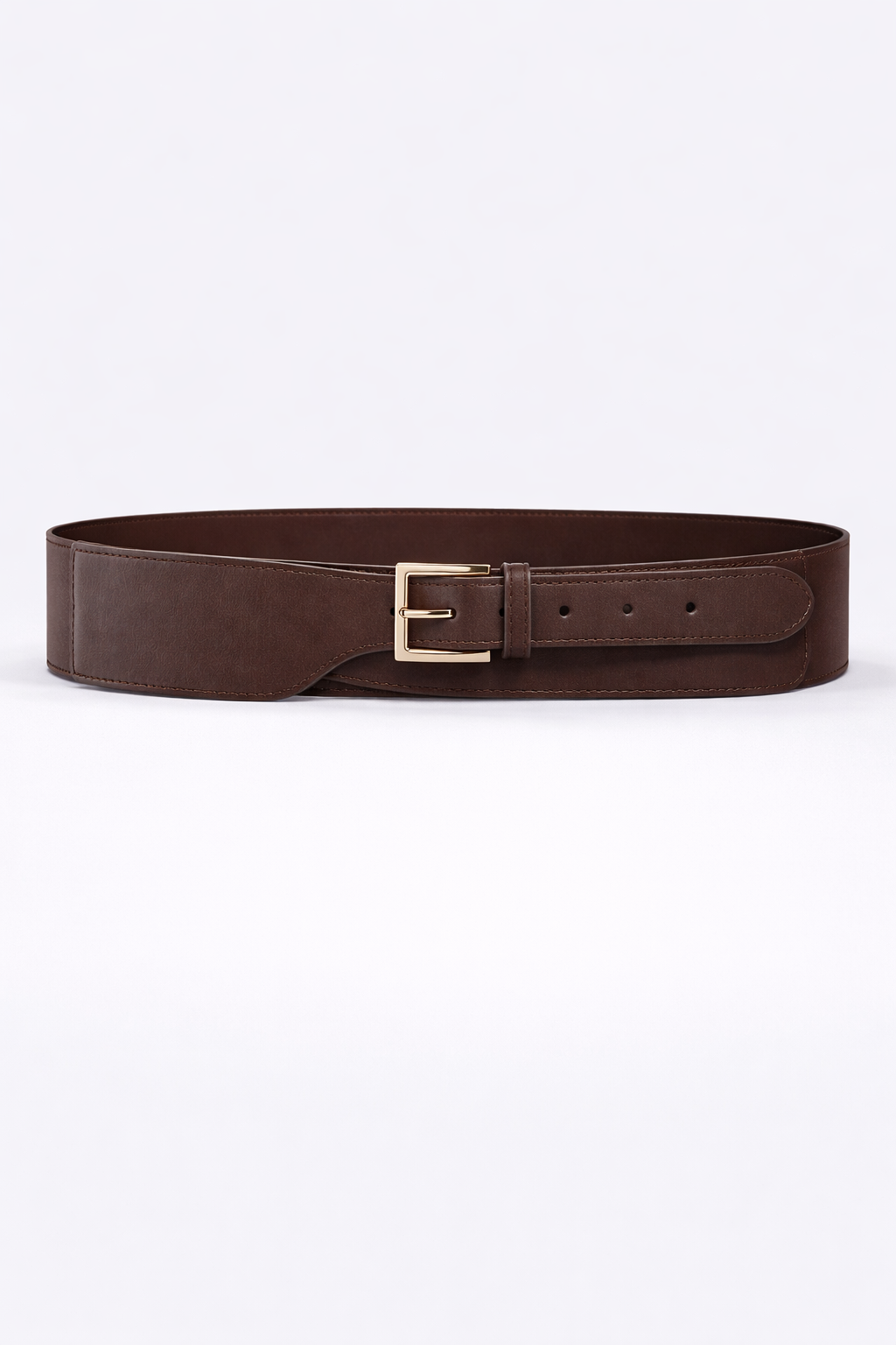 Ceinture large en similicuir CT09