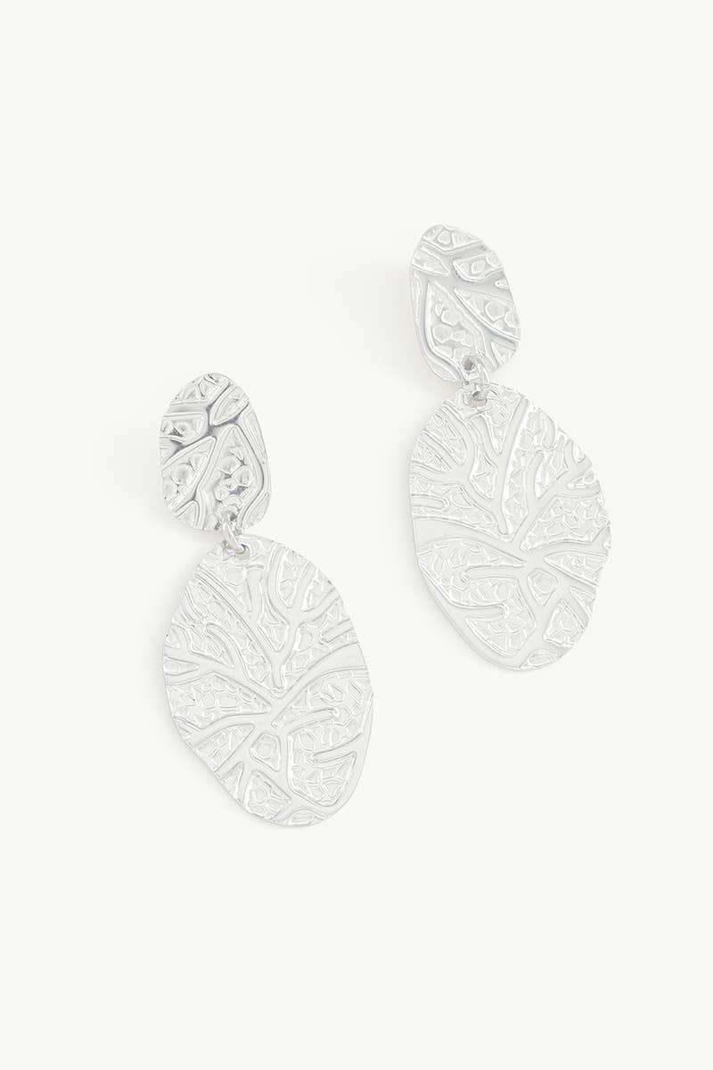 Boucles d'oreilles en acier inoxydable 124RX88