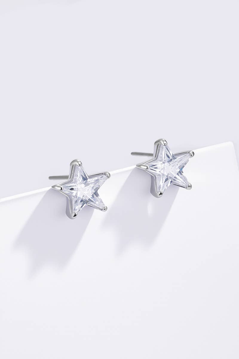 Stainless steel earrings 124AQ551
