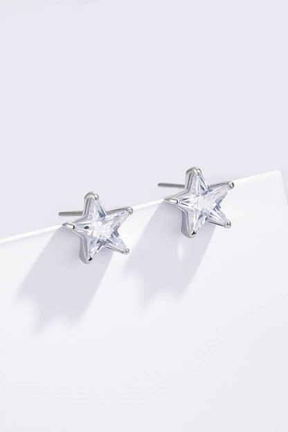 Stainless steel earrings 124AQ551