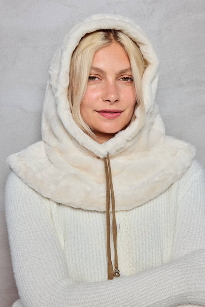 Faux-fur balaclava MJ214SD