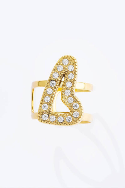 Stainless steel ear cuff 124RX308