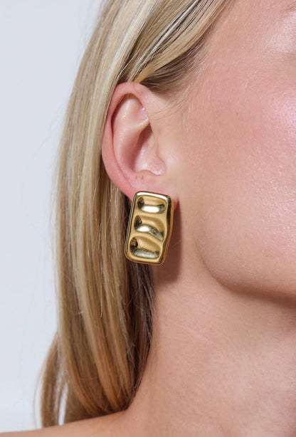 Boucles d'oreilles en acier inoxydable 124AQ253