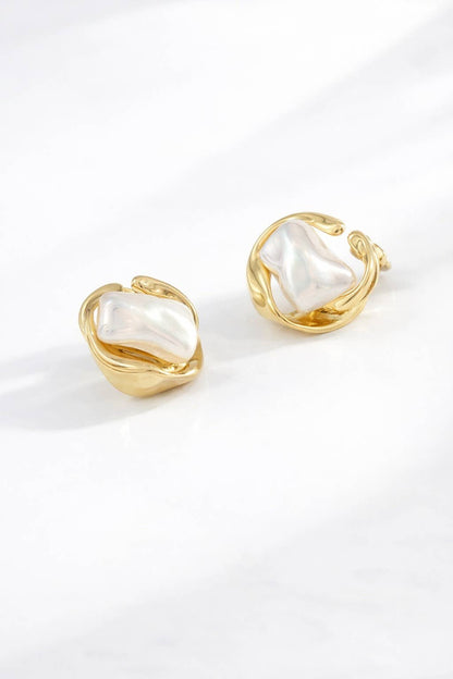 Boucles d'oreilles en acier inoxydable 124AQ327