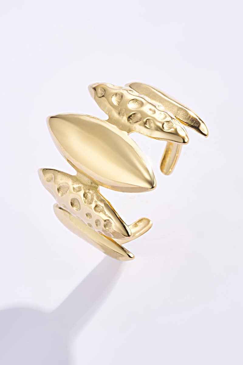 Bague texturées en acier inoxydable 424RX17