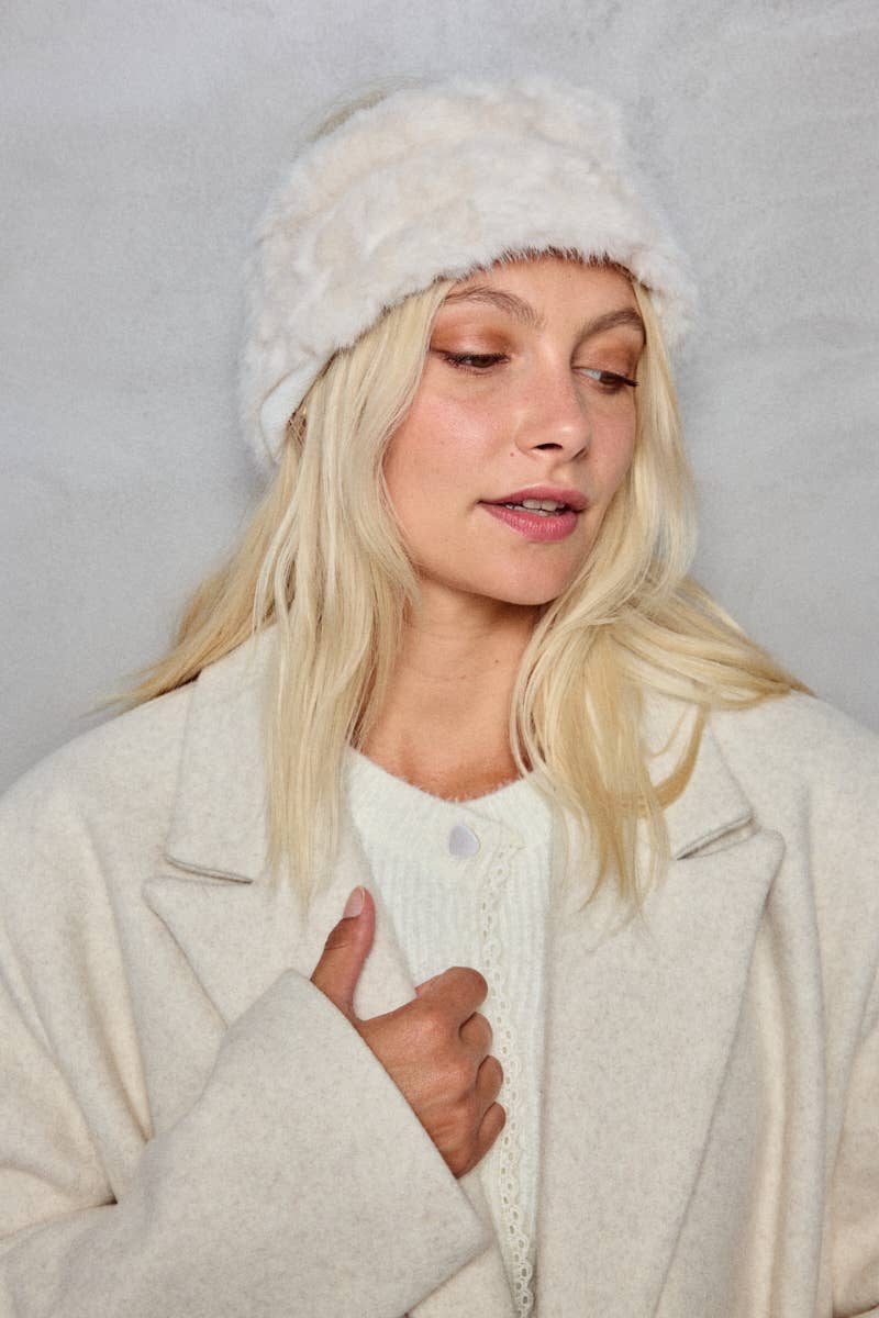 Faux fur headband MJ208SD