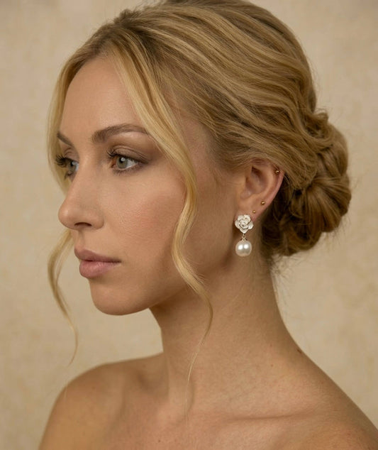 Boucles d'oreilles en acier inoxydable 124AQ284
