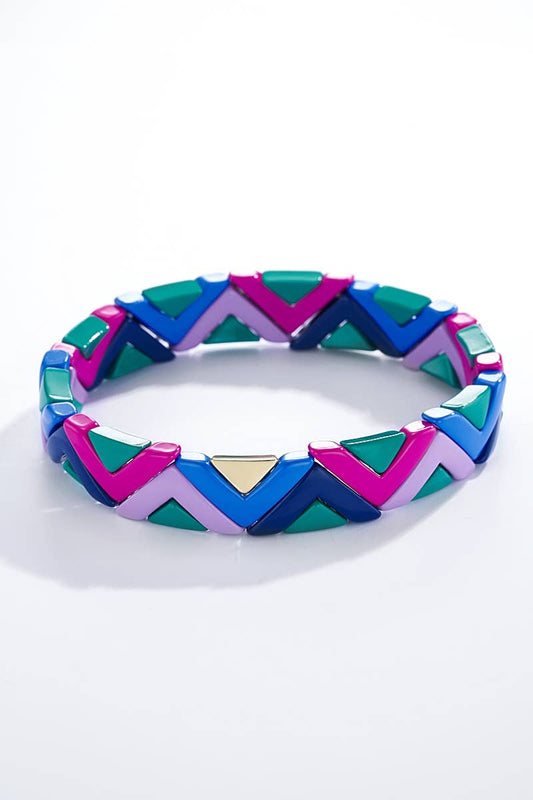 Bracelet élastique coloré 324CP18