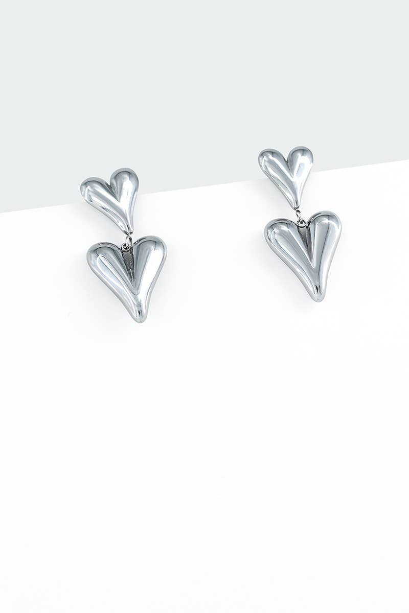 Stainless steel earrings 124DY51
