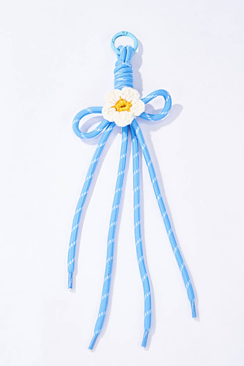 Daisy bag charm and keychain PC53