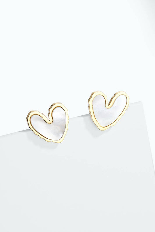 Stainless steel earrings 124AQ646