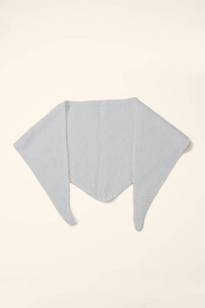 Écharpe triangle en laine unie FL612DF