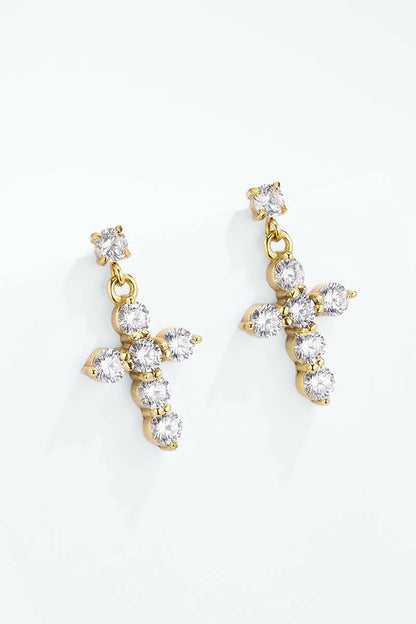Boucles d'oreilles en acier inoxydable 124AQ686