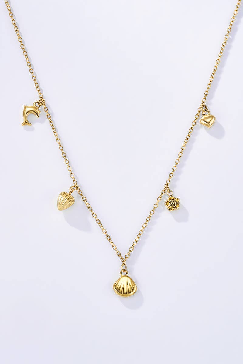 224AQ206 stainless steel necklaces