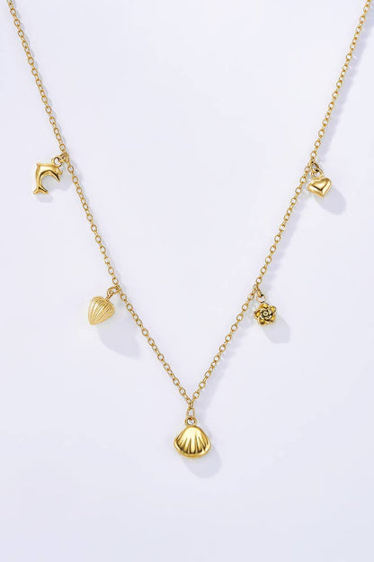 224AQ206 stainless steel necklaces