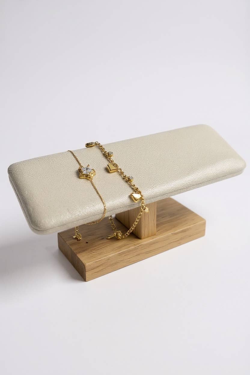 Présentoir à bracelets en bois RY37