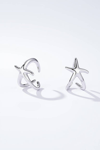 Stainless steel ear cuffs 124AQ529