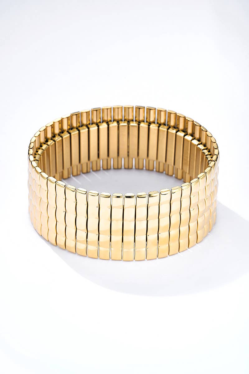 324AQ178 stainless steel bangle