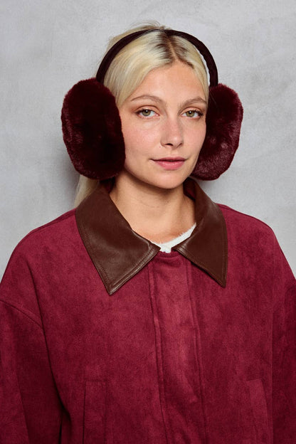 Faux fur earmuffs CC05