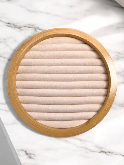 Présentoir plateau pour bagues (25cm) RY26