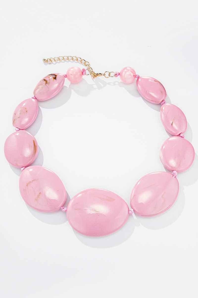 2WY01 resin necklace