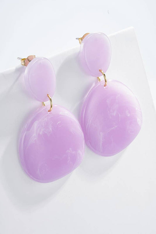 Boucles d'oreilles en acier inoxydable 124CP09