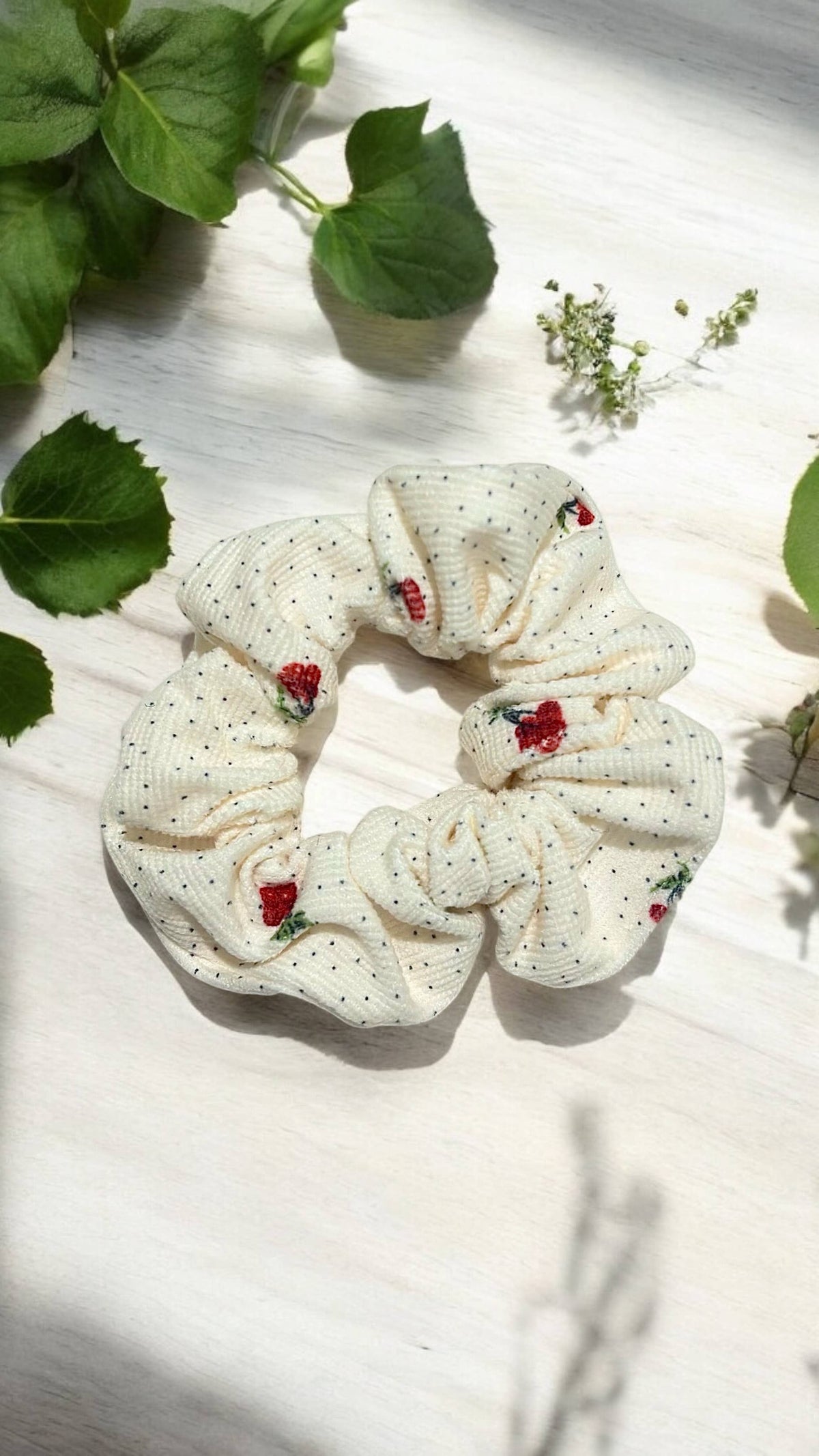 Patterned scrunchie (10cm) FQ28S
