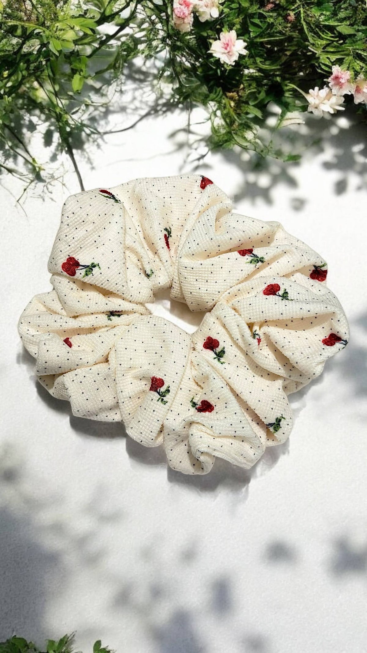 Patterned scrunchie (15cm) FQ28M