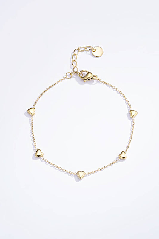 Bracelet cœur en acier inoxydable 324AQ45
