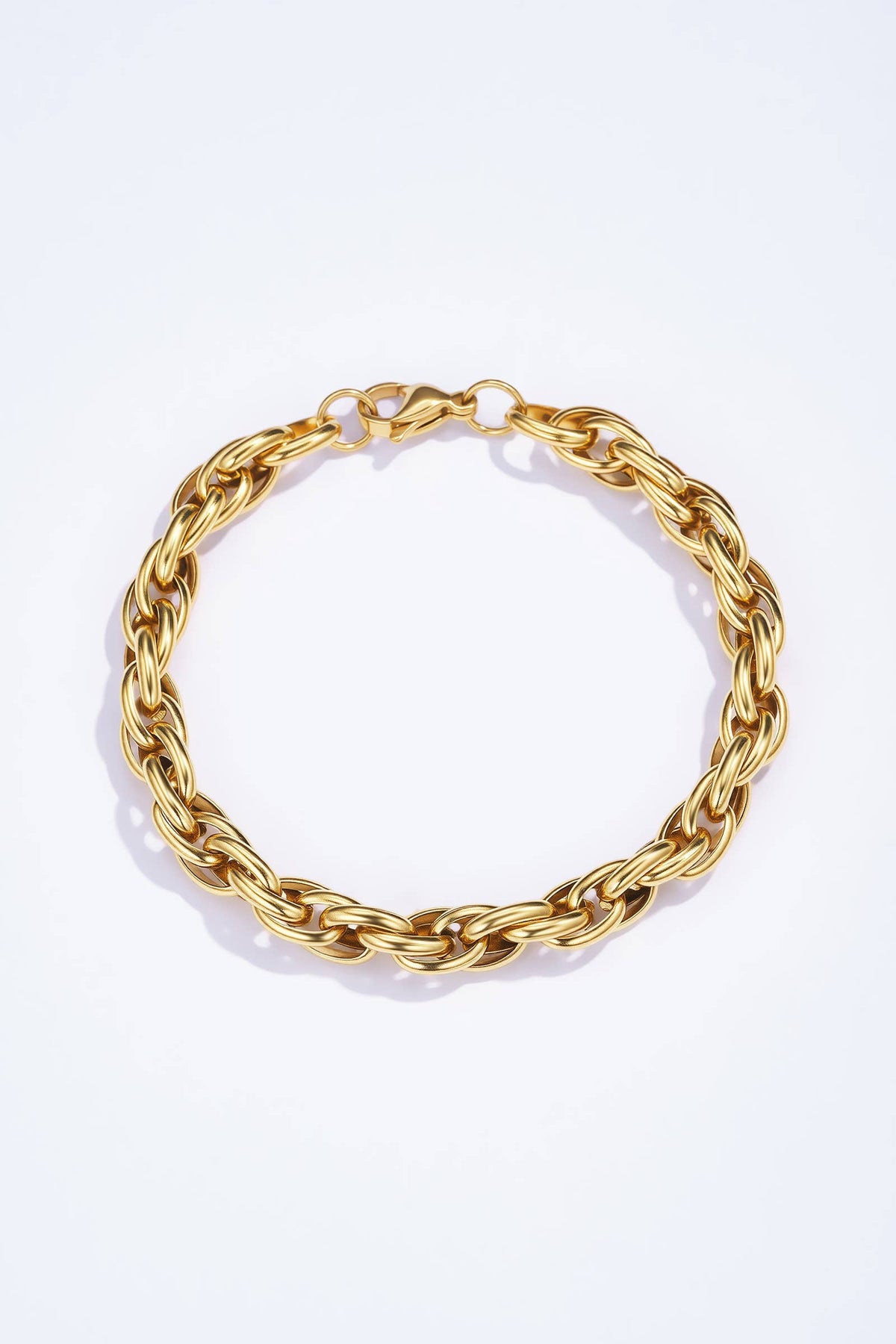 Bracelet 20cm en acier inoxydable 324OP66