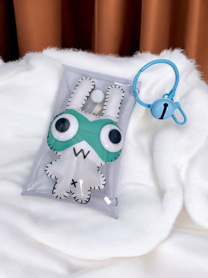 Porte-clé peluche avec clochette JSG29